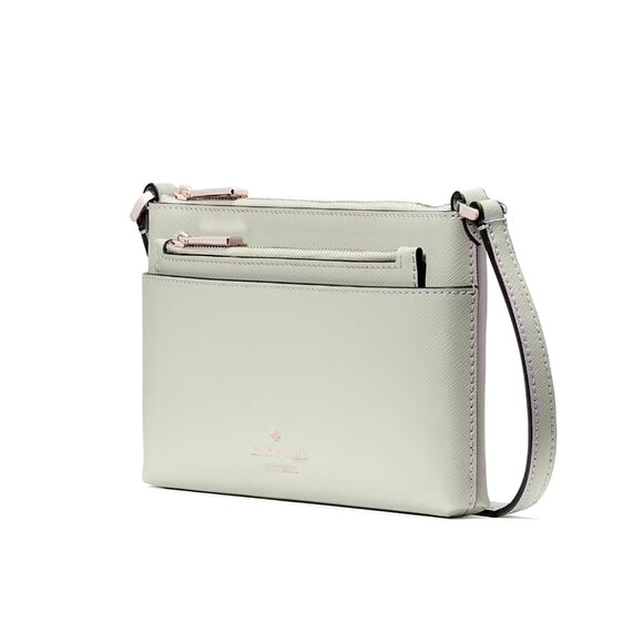 New Kate Spade Sadie Crossbody Set Light Olive - Picture 4 of 5